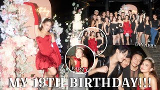 MY 19TH BIRTHDAY CELEBRATION ❤️  Criza Taa [upl. by Caundra]