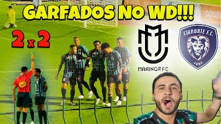 COM PENALTI ABSURDO NÃO MARCADO E 4 GOLS EMPATAMOS  MARINGÁ 2 X 2 CIANORTE NO PARANAENSE 2024 70 [upl. by Anatnom192]