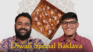 The Easiest Baklava for Diwali Celebrations  Diwali Special  Udhaya Krishna Ghee  Cookd [upl. by Htrahddis530]