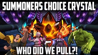 Summoners Choice Crystal Opening  Bonus Stuff  Marvel Contest of Champions [upl. by Ailes]