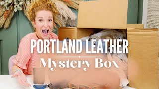 Portland Leather Bags amp Mystery Boxes  Portland Leather Company Unboxing amp Review [upl. by Fitzger]