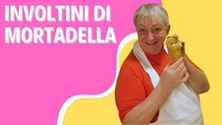 INVOLTINI DI MORTADELLA Ricetta semplice e veloce [upl. by Lundin83]