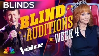 The Best Performances from the Final Week of Blind Auditions  The Voice  NBC [upl. by Erna169]