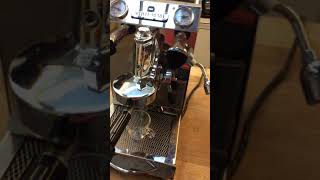 Vibiemme Espresso Machine Not Heating  test after heating element replacement 1817 [upl. by Louanna512]