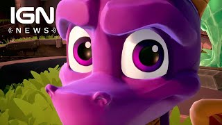 Spyro Reignited Trilogy Officially Announced  IGN News [upl. by Neeham]