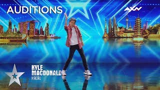 Heartthrob Kyle Macdonald Stole Hearts With His Groove  Asia’s Got Talent 2019 on AXN Asia [upl. by Egiarc]