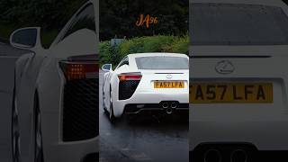 Lexus LFA Sound leaving Car Meet 😮‍💨 [upl. by Inaboy]