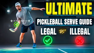 Illegal Pickleball Serves The Rules of Pickleball Serving [upl. by Disraeli]