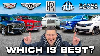 Cullinan v Range Rover v Maybach v Bentayga v Escalade ULTIMATE luxury SUV [upl. by Onaivlis138]