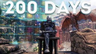 How We Survived 200 DAYS On ARK CRYSTAL ISLES [upl. by Sallie226]