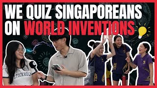 Inventor IQ Test Can Singaporeans Name the Genius Behind These Inventions  Uncover65 Asks EP 57 [upl. by Kandace797]