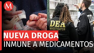 Nueva droga Tranq Dope en Estados Unidos un desafío para medicamentos antisobredosis [upl. by Lorola8]