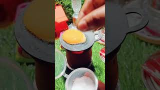 How To Perfect Egg Yolk Fry shorts food egg minikitchen [upl. by Esiuqcaj]