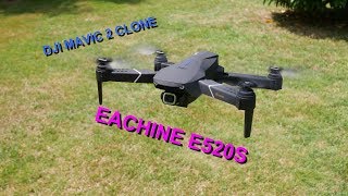 EACHINE E520S GPS  MAVIC 2 CLONE  REVUE TEST VOL  BANGGOOD DRONE [upl. by Francie]