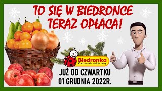 BIEDRONKA  Oferta od Czwartku 01122022  To się Opłaca [upl. by Lleznov733]