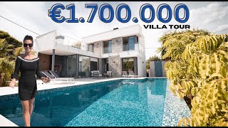 Inside brand new 17 M Villa in Calpe Costa Blanca Spain [upl. by Thierry]