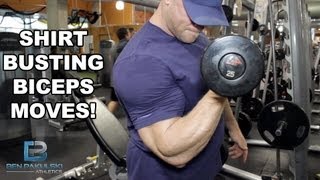 Ben Pakulski Teaches Bicep Training amp Biceps Workout Tips [upl. by Sabsay]