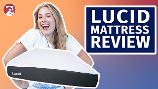 Lucid Mattress Review  The Best Affordable Mattress [upl. by Awad]