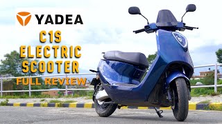 Yadea C1S Electric Scooter  बिजुली स्कुटर  Full Review in Nepali  Lokesh Oli [upl. by Rihana]