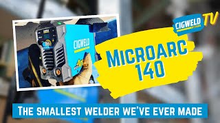 Run Through of the Cigweld MicroArc 140 StickTIG welder Our smallest welder ever [upl. by Mahseh862]