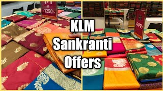 KLM Shopping Mall Sankranti Offers Latest Collections With Price [upl. by Geer134]