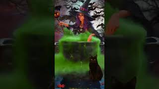 The magic drink is ready👻🎃💀 ai halloween dreamingnight aiart viralvideo viralshorts [upl. by Nolahc471]