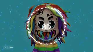 6IX9INE  ZAZA 8d Audio🎧 [upl. by Gothurd]