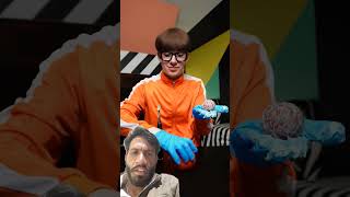 Tomato toothpaste experimenttrending tnexeperiments toothpastetube comedy funny challenge [upl. by Darcie691]