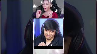 Ajju bhai face reveal 🥰Reaction Chiku gaming totalgaming chikugaming totalgamingshorts [upl. by Draude]