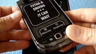 Unboxing the BlackBerry 9800 Torch [upl. by Vish]