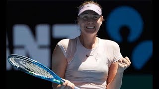 Para renacer Maria Sharapova vuelve al pasado [upl. by Tri]