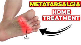 BEST Metatarsalgia Exercises Massage amp StretchesHOME Treatment [upl. by Narton97]