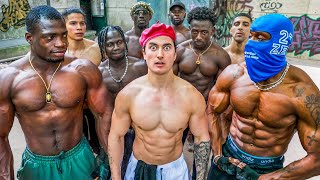 Training in the STREETS of France  Calisthenics Workout [upl. by Elyrpa]