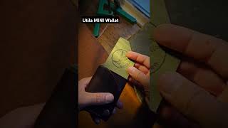 Utila MINI Wallet handmade leatherwallets by Patepluma Co [upl. by Riamo]