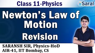 Newtons Law of Motion One Shot Revision  Class 11 Physics  JEE NEET [upl. by Angeline]