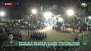 Arrivée de la dépouille du Conseiller Direct Papa Joseph DIANGIENDA KIANGANI à NKAMBA ce 20 Octob… [upl. by Gaby]