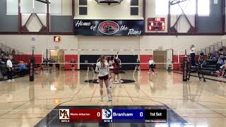 MenloAtherton High School vs Branham High School 2022 CCS Division I Championship Finals [upl. by Epuladaug]