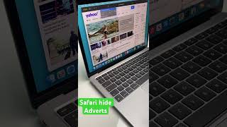 MacBook Safari how to hide adverts and distracting items [upl. by Lay544]