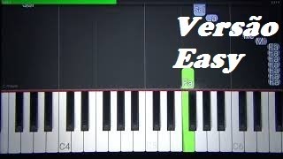 Don´t Go Breaking My Heart  Elton John Versão Easy  Tutorial Piano Teclado Partitura [upl. by Sophronia]