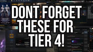 Lost Ark Quick PSA For Tier 4  DONT FORGET [upl. by Bucky542]