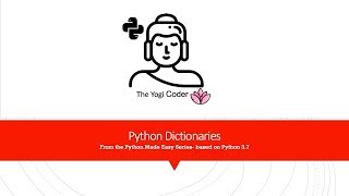 3  Python Dictionaries Plus [upl. by Roswell272]