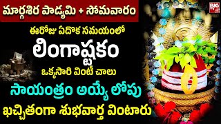 లింగాష్టకం వింటే మీకున్న డబ్బు సమస్యలు తొలగి  Lingashtakam  Lord ShivaTelugu Bhakti Songs 2024 [upl. by Schlessinger819]