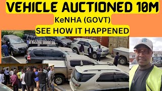 VEHICLE AUCTIONED 10M during KeNHA GOVERNMENT auction see HOW it went Down  Pamurick Show [upl. by Inverson]