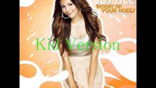 Beggin On Your Knees  Victoria Justice Kid Version [upl. by Aelsel]