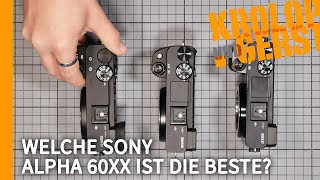 Sony A6100 A6400 oder A6600 Welche 60xx ist die Beste 📷 KrolopampGerst [upl. by Halullat]