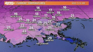 New Orleans Weather Brief warm up ahead of a cold weekend [upl. by Hopper]