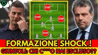 JUVE MOTTA IMPAZZITO Ecco la formazione shock che vuole schierare in campo Giuntoli in disaccordo [upl. by Ayotol]