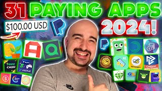 31 Apps That Pay REAL Money In 2024 LEGIT amp Tested [upl. by Nirel142]