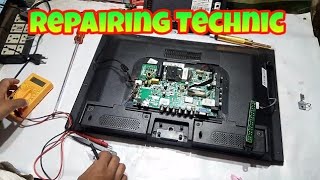 LCD LED TV Repairing Technic [upl. by Emory976]