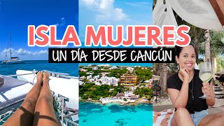 Isla Mujeres en un día desde Cancún  viaje en catamarán [upl. by Konrad35]